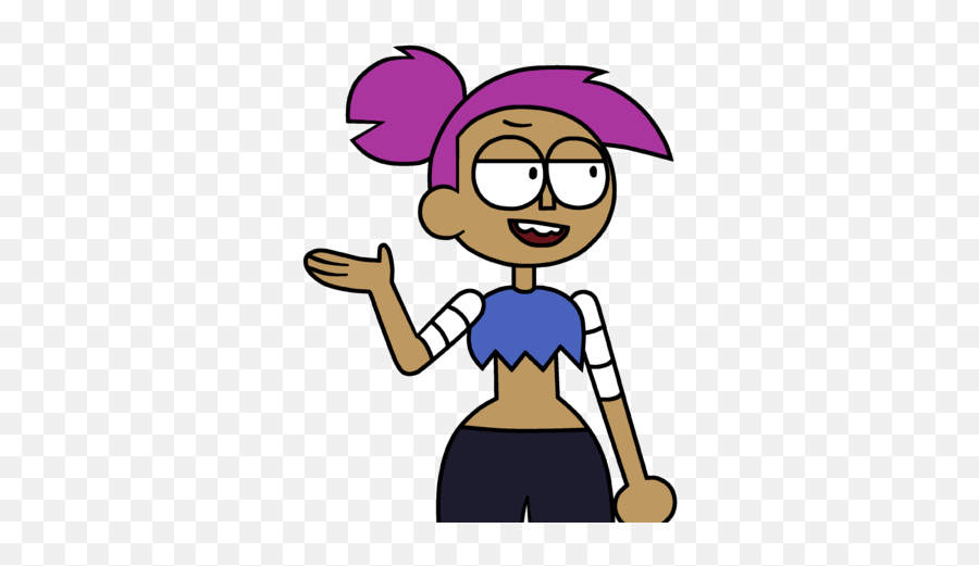 Enid Mettle Ok Ko Wiki Fandom - Ok Ko Be Heroes Enid Emoji,Ok Sign Under Waist Emoji Man