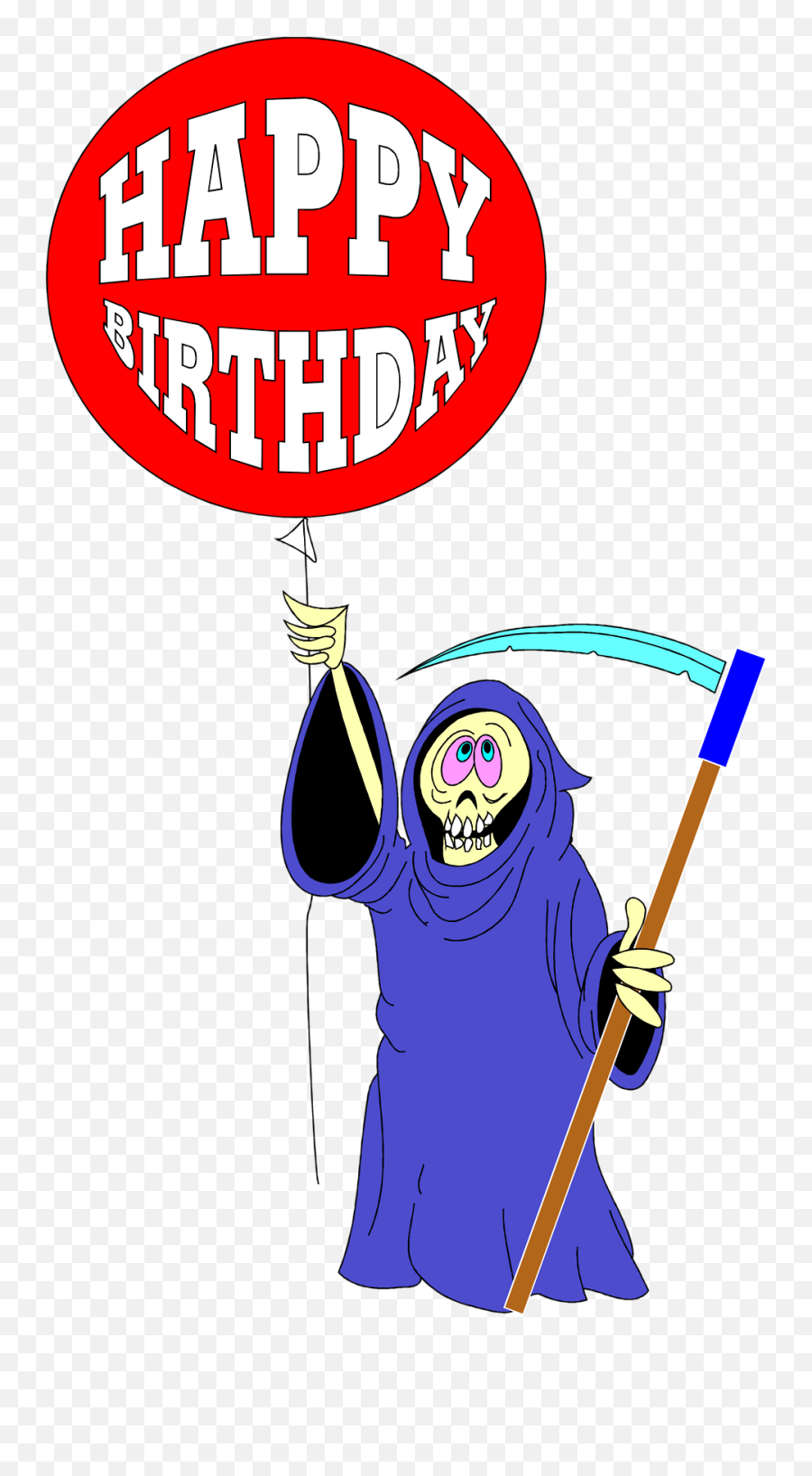 Download Halloween Grim Reaper Png - Happy Birthday Reaper Emoji,Grim Reaper Emoticon Facebook