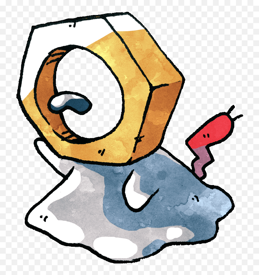 Gnarly Doodles Yay Meltan Is Real - Pokemon Go Transparent Gif Emoji,Gnarly Emoji