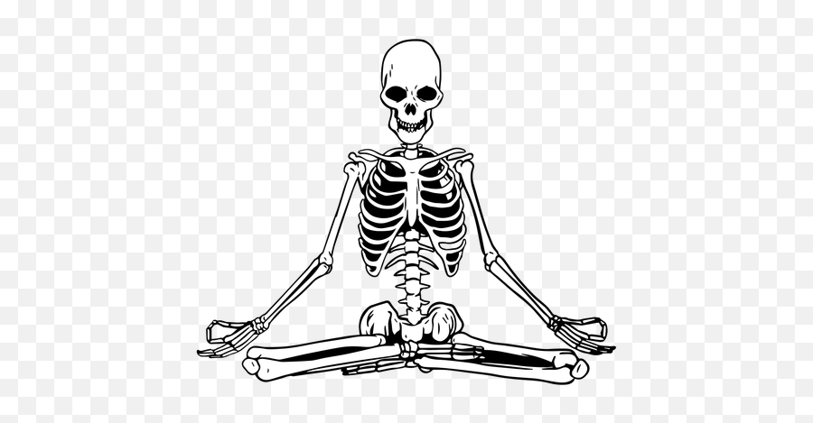 Vetor Png E Svg Transparente De Ilustração De Cavalo Pégaso - Meditating Skeleton Tattoo Emoji,Emoticon Magoado