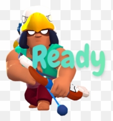 Brawl Stars - Brawler Brawl Stars Bo Emoji,Imagenes De Emojis Graciosas