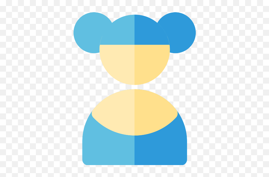 Girl Vector Svg Icon 6 - Png Repo Free Png Icons Dot Emoji,Disney Ears Emoji