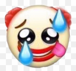 Clown Emoji Sad Sticker By,Emoticon Virgo