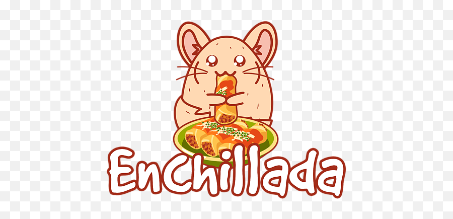 Cute Enchillada Chinchilla Enchilada - Big Emoji,Chinchilla Emoji