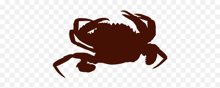 Kawaii Crab Watercolor Transparent Png - Silhouette Transparent Crab Png Emoji,Scuttle Crab Emoticon