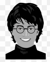 Daniel Radcliffe Portrait - Outline Of Daniel Radcliffe Emoji,Glasses With Blonde Hair Emojis