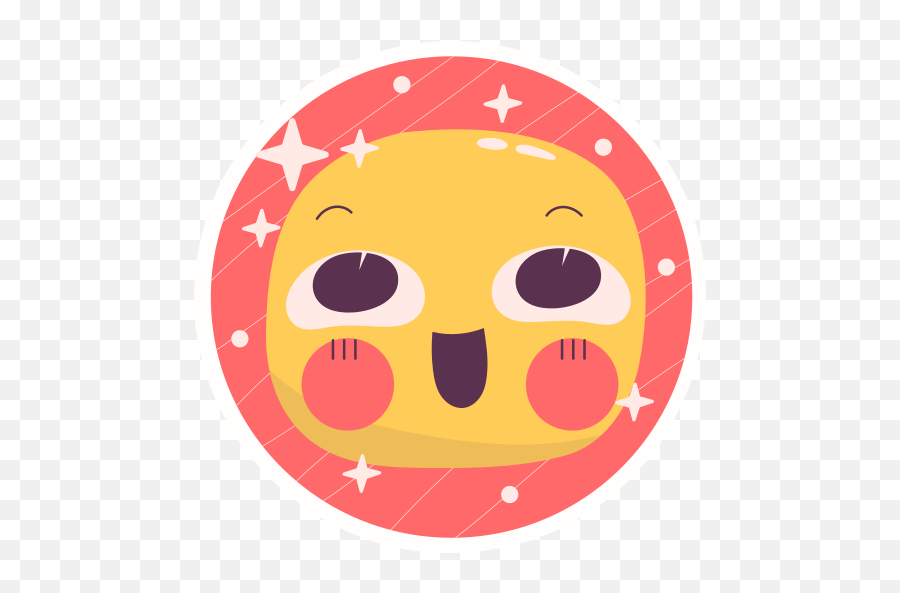 Stickers De Contento - Stickers De Emoticonos Gratis Emoji,Emoji Molesto Flat
