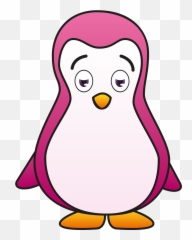 Cute Penguin Transparent Png Png Mart - Dot Emoji,Penguin Emojis