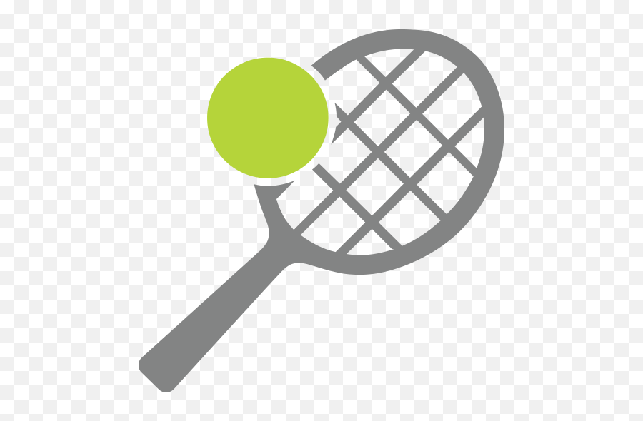 Tennis Racquet And Ball - Tennis Racquet Tennis Emoji,Ball Emoji