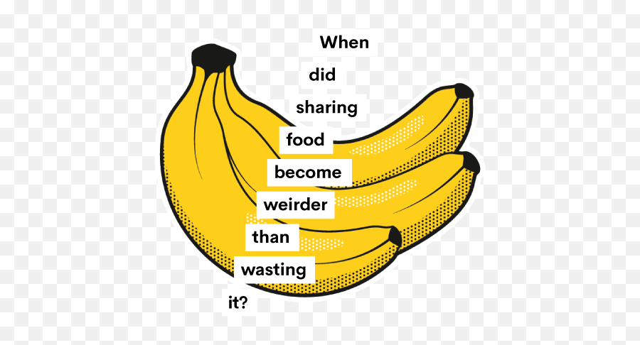 Are Still Pretty High Up - Olio Food Waste Emoji,Banana Broken Heart Emoji