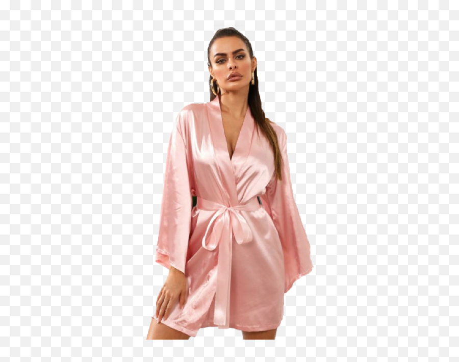 Wholesale Robes - V Neck Emoji,Girls Emoji Bathrobe