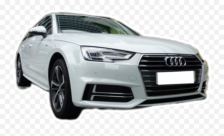 Audi A4 Sticker - Executive Car Emoji,Audi Logo Emoji