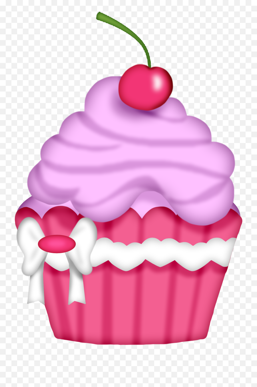 Lady Clipart Cupcake Lady Cupcake Transparent Free For - Cupcake Clipart Emoji,Cupcake Emoji Pillow