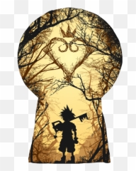 Kingdomhearts Sora Keyhole Sticker - Kingdom Hearts Stickers Emoji,Keyblade Emoji