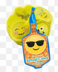 Large Gold Foiled Milk Chocolate Coins Emoji,Milk Emoji