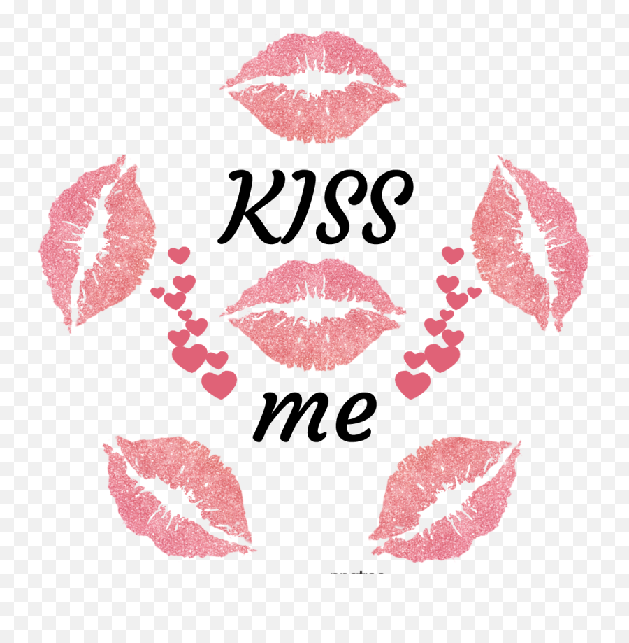 Kiss Heart Lips Love Pink Kissme Sticker By Amanda - Girly Emoji,Lips Love Emoji