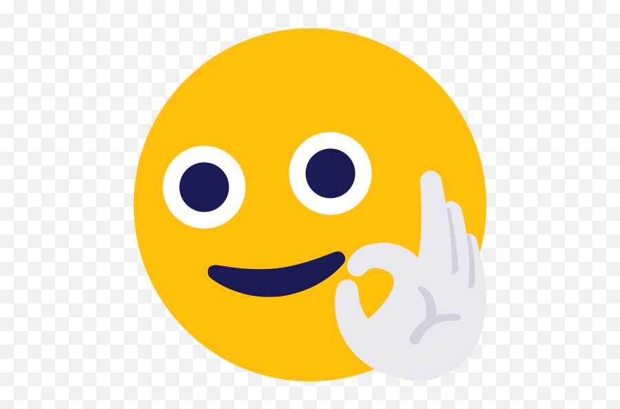 Emoji Ok Perfect Icon - Perfect Icon,Ok Hand Emoji