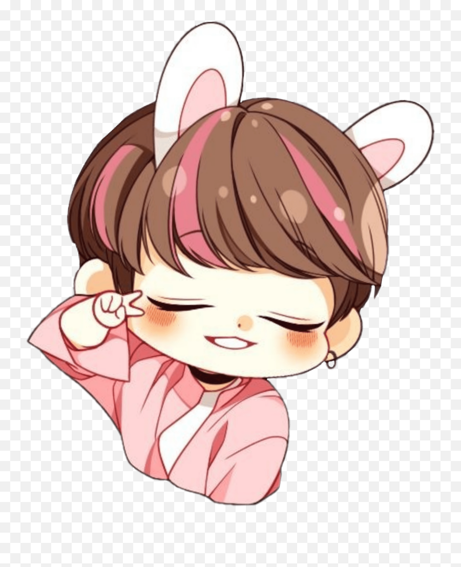 20 New For Cute Jungkook Drawing - Lee Dii Bts Jungkook Cute Chibi Bts Emoji,Jungkook Emoji Bunny Bts Emojis