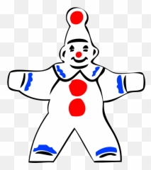 Free Clipart - 1001freedownloadscom Clown Clipart Simple Emoji,Clown Face Emoticon -emoji