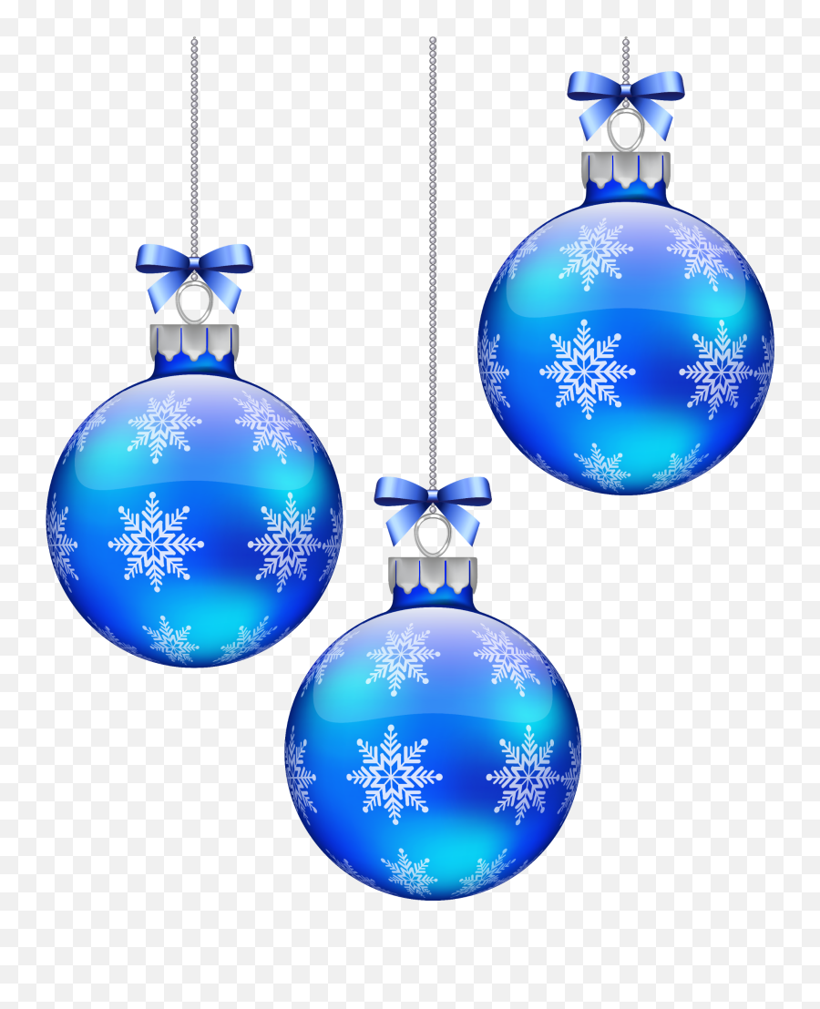 Ftestickers Christmas Baubles Sticker - Christmas Balls Blue Png Emoji,Blue Christmas Balls Emojis