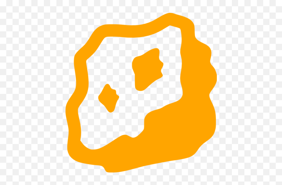 Free Orange Rock Icons - Rock Icon Transparent Emoji,Rock That Emoticon Facebook
