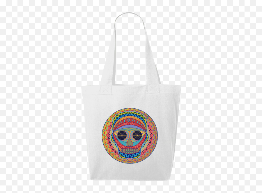 Psychedelic Psy Skull Trippy Mens Hoodie Edmtees Clothing - Tote Bag Emoji,Trippy Emoticon