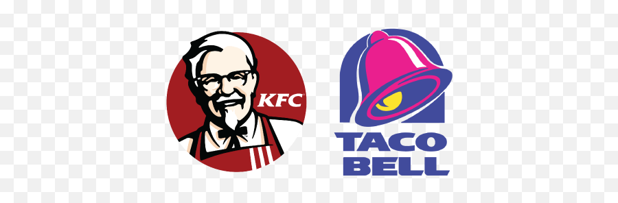 Kfc Taco Bell Logo - Logodix Kfc Taco Bell Logo Png Emoji,Taco Bell Emojis