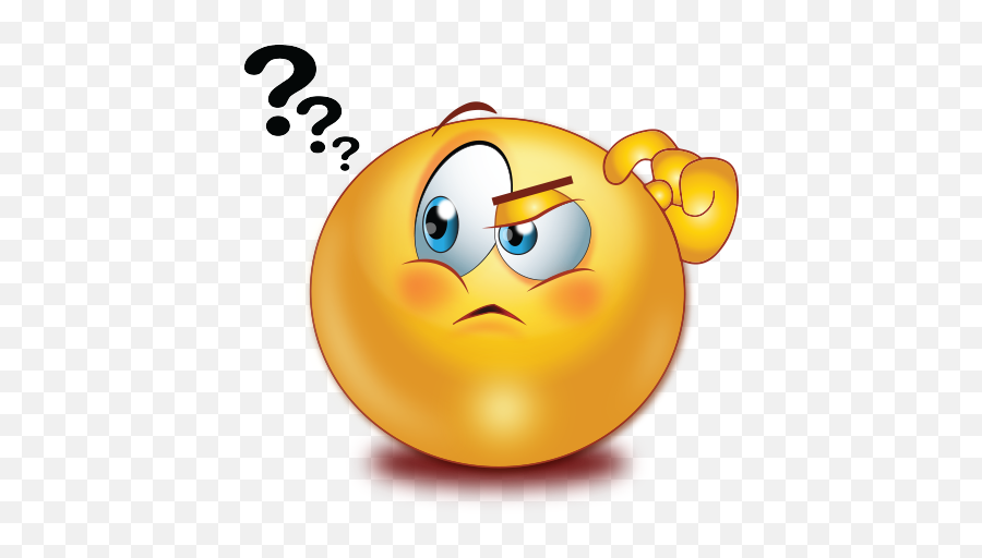 Download Thinking Emoji Gif Png Png U0026 Gif Base - Confused Face Clip Art,Think Emoji