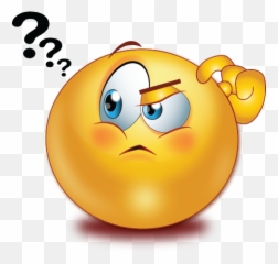 Download Thinking Emoji Gif Png Png U0026 Gif Base - Confused Face Clip Art,Think Emoji