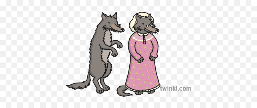 Little Red Riding Hood Baamboozle - Draw A Wolf From Little Red Riding Hood Emoji,Red Wolf Emojis