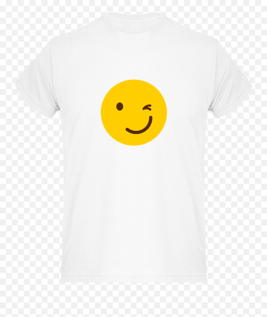 Camiseta Hombre Full Cut Screen Starts Original - Emoji Guiño Stampum Happy,Gorras De Emojis