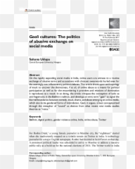 New Media And Politics Research Papers - Document Emoji,Decade Violent Emotion Shf Vs Decade