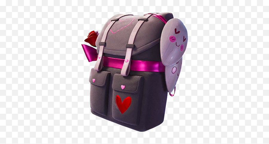 Pinkies Pink Pack Back Bling - Fortnite Pinkie Backbling Emoji,Quincy Emoji Love Backpack