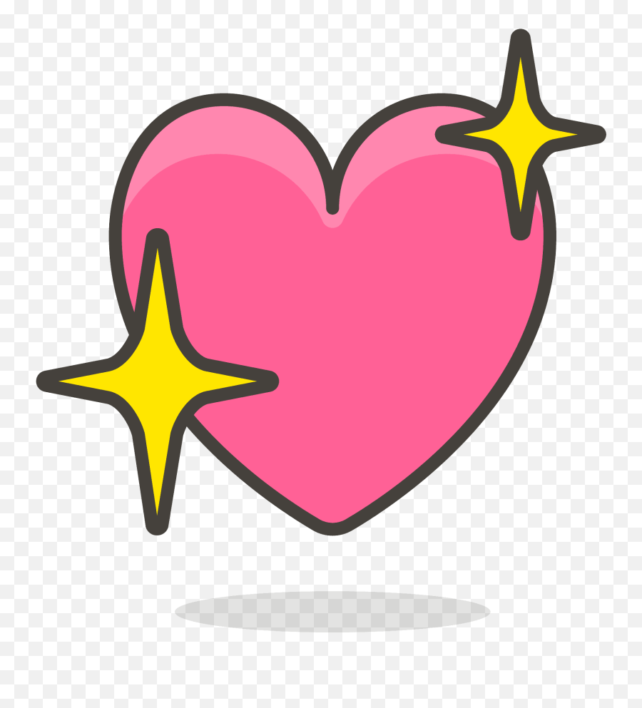 Sparkling Heart Free Icon Of 780 Free - Icon Emoji,100 Png Heart Emoji