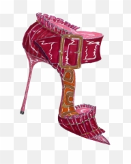 The Sketches - Illustration Manolo Blahnik Sketches Emoji,Miss Sergipe Be Emotion 2019
