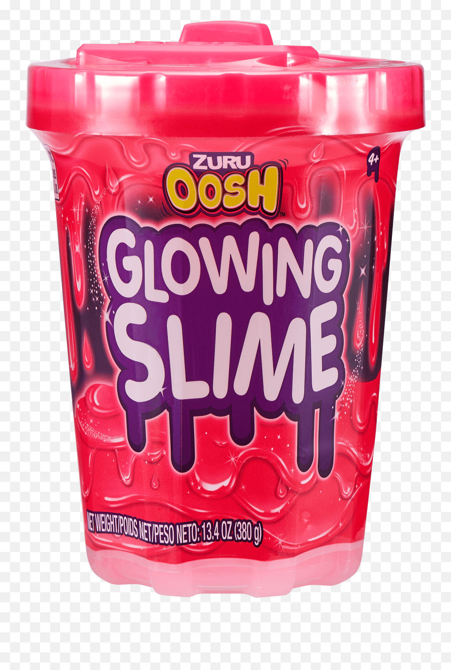 Oosh Glowing Glow In The Dark Slime 3 - Cup Emoji,Glow In The Dark Rings For Fingers Emojis From Walmart