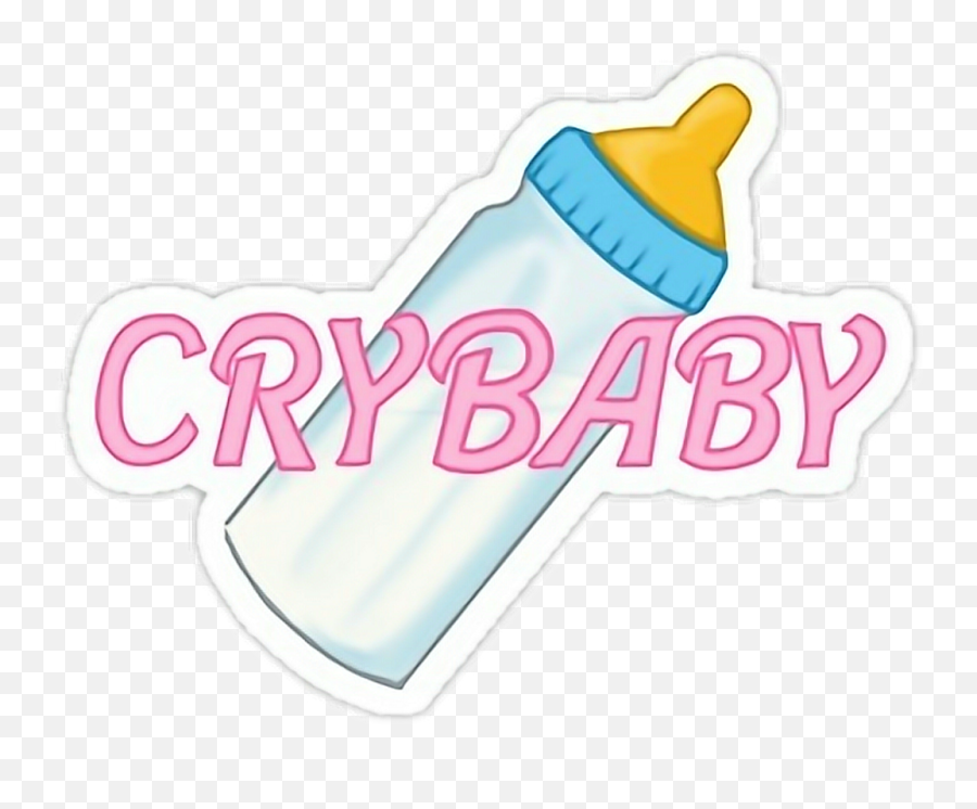 Crybaby Sticker - Sticker Cry Baby Png Transparent Emoji,Cry Baby Emoji