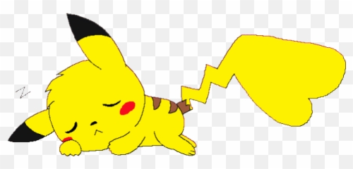 Top Pikachu Animation Stickers For - Transparent Sleeping Pikachu Gif Emoji,Animated Pikachu Emoji