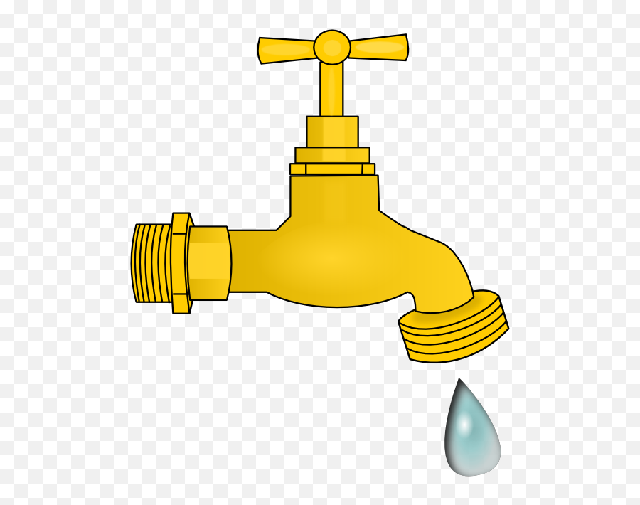 Clipart Tap Water - Dripping Faucet Clipart Emoji,Faucet Emoji