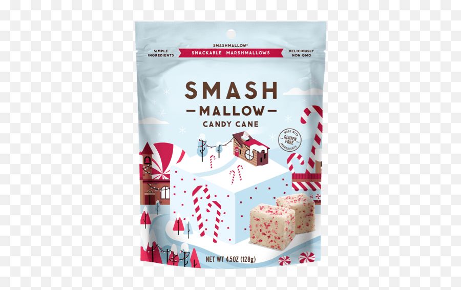 Candy Cane - 45oz Bag Smashmallow Toasted Vanilla Emoji,Kosher Emoji Cookies Or Candy