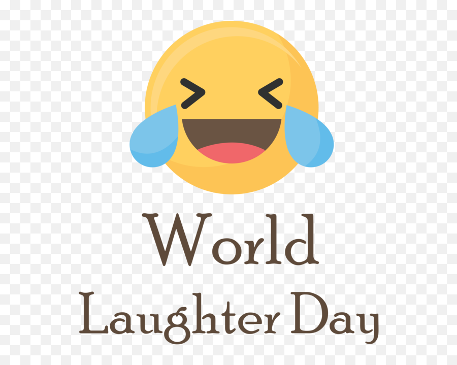 World Laughter Day Smiley Logo Emoticon - Mathworks Emoji,Emoticon For Laughter