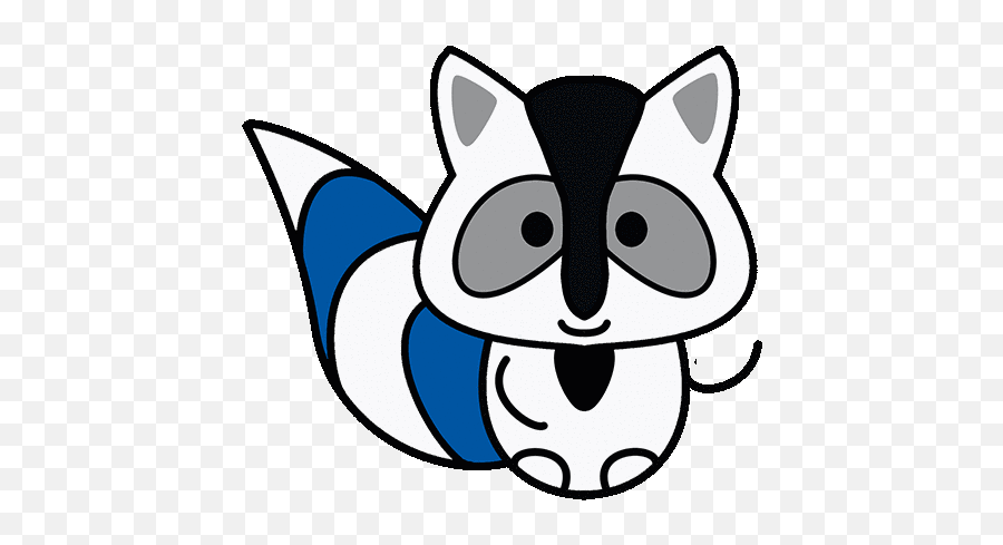 Introducing Our New Mascot Eloqoon - Eloquens Blog Dot Emoji,Raccoon Emoji Icon