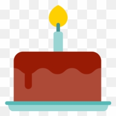 Birthday Cake With Candle Vector Svg Icon 2 - Png Repo Birthday Cake Emoji,Emoticon Birthday Candles