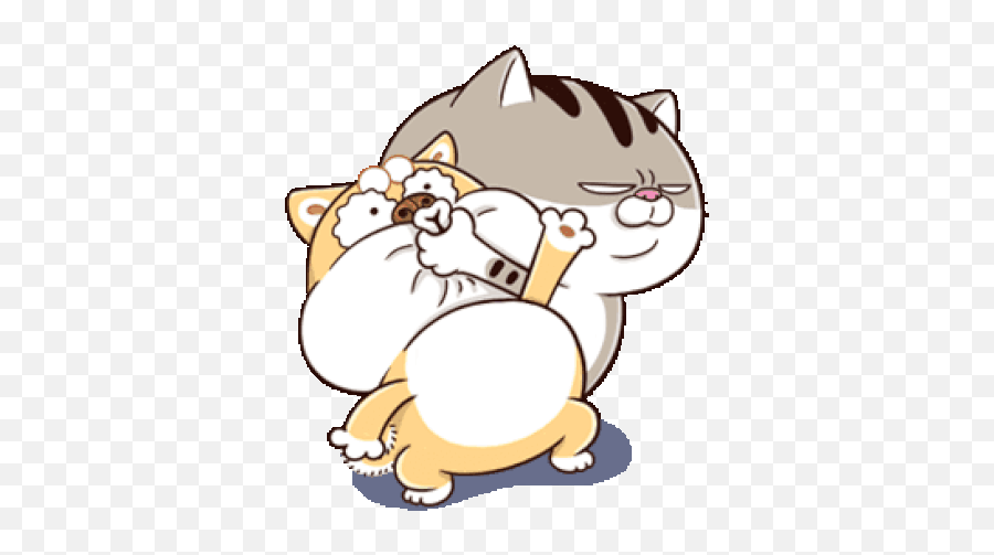 Ghim Trên Cat - Ami Fat Cat Gif Emoji,Fat Cat Emoji