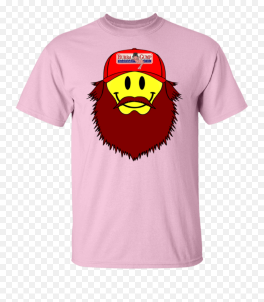 T - Shirt Forrest Gump Smiley Running Bubba Hat Shrimp Forest Emoji,Cool Baseball Emoji