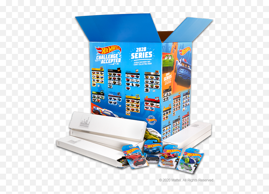 Collect Big The 2020 Hot Wheels Mainline Factory - Sealed Set Emoji,Open Mouth Drooling Emoji