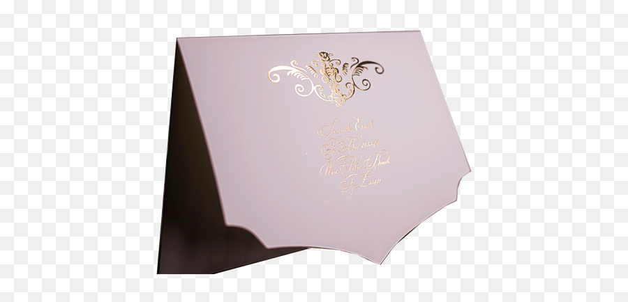 The Great Gatsby Luxury Wedding Invitation Folios - Wedding Invitation Emoji,Emoji Invitation Cards
