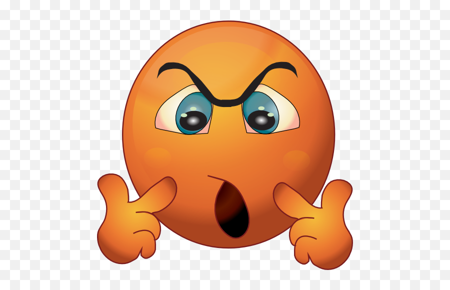 Free Mad Face Emoji Transparent - Emoji Molesto Png,Angry Emoji