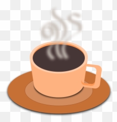 Image Of Hot Coffee Clipart - Clipartix Hot Tea Clipart Emoji,Coffee Drinking Emoji