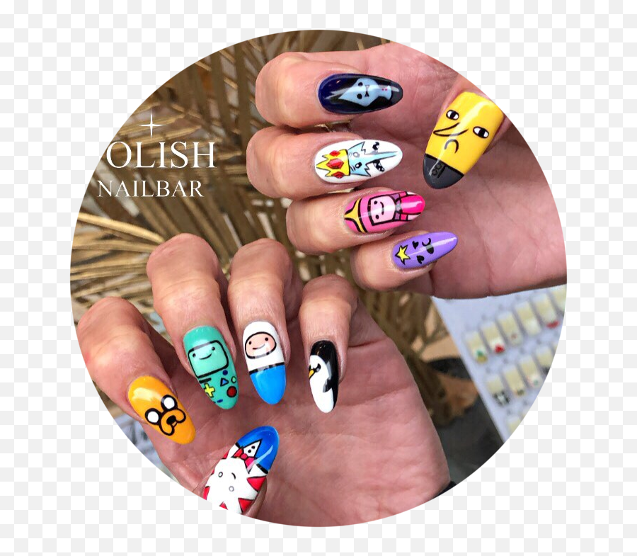 Gallery Polishnailbarse - Gel Nails Emoji,Emoticon Nail Art